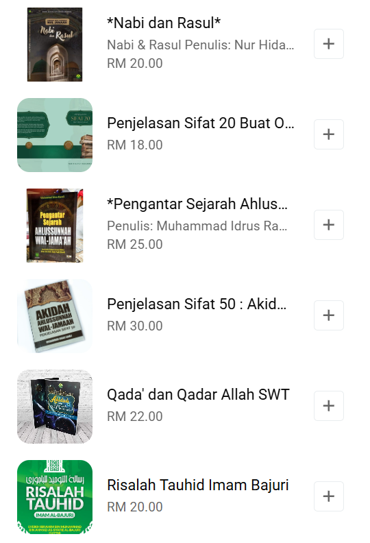 Kulit buku Nabi dan Rasul